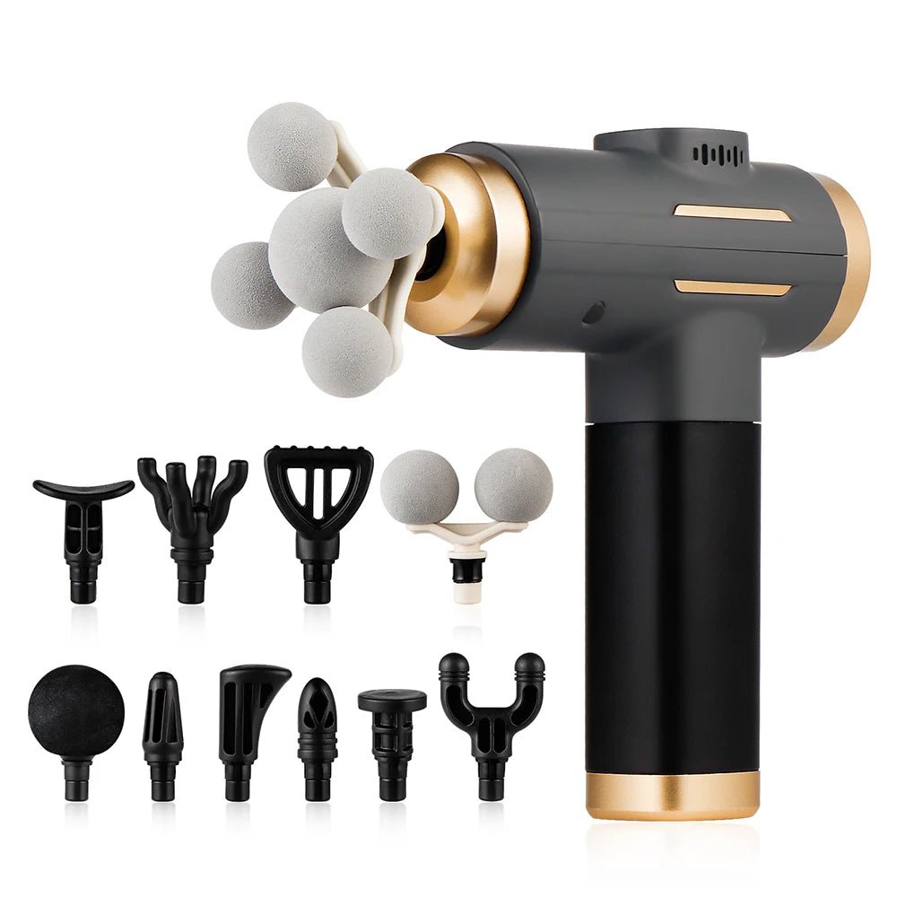 11-in-1 Professional Deep Tissue Massage Gun - Solux