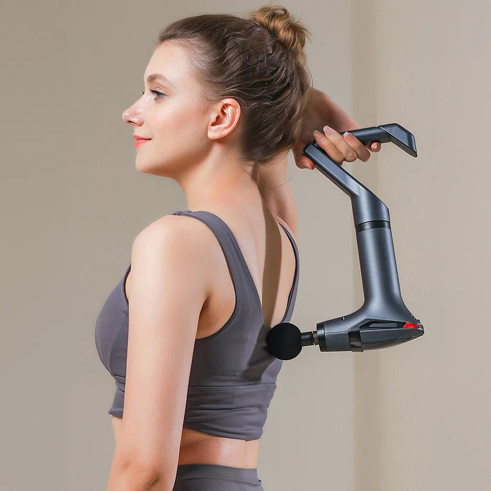 3-in-1 Detachable Long-Handle Massage Gun - Solux
