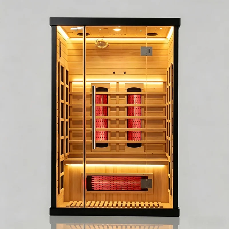 Solux Apex 2-Person Infrared Sauna | Full Spectrum & Far Infrared