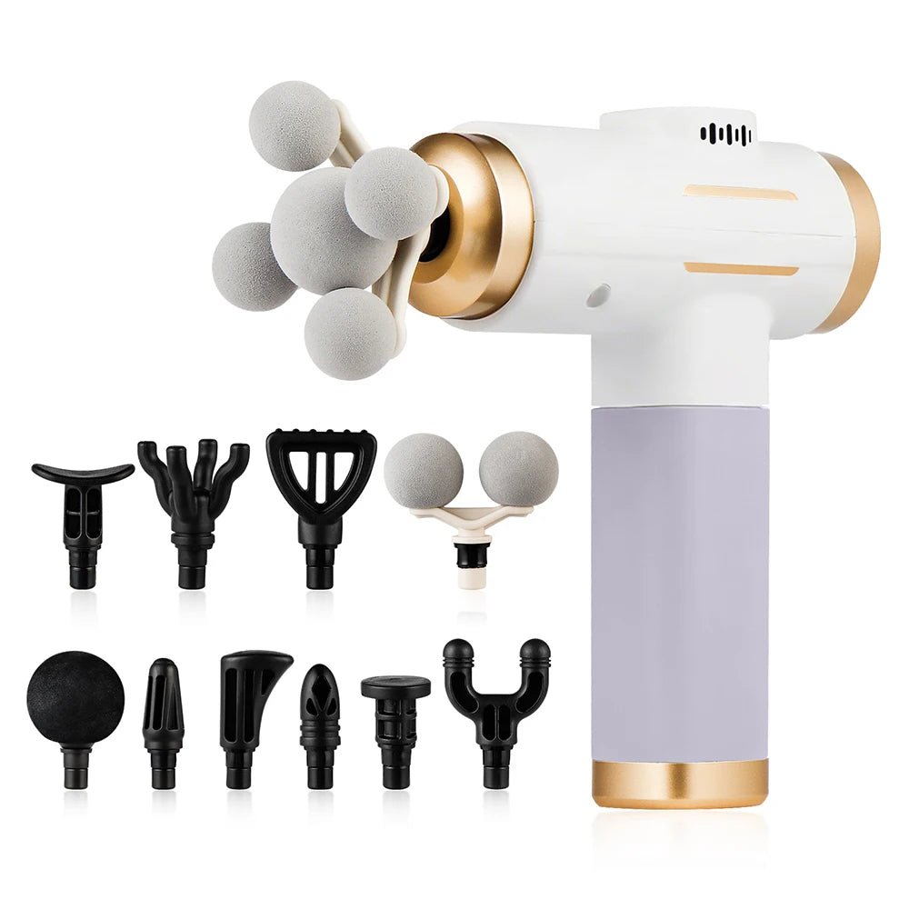 11-in-1 Professional Deep Tissue Massage Gun - Solux