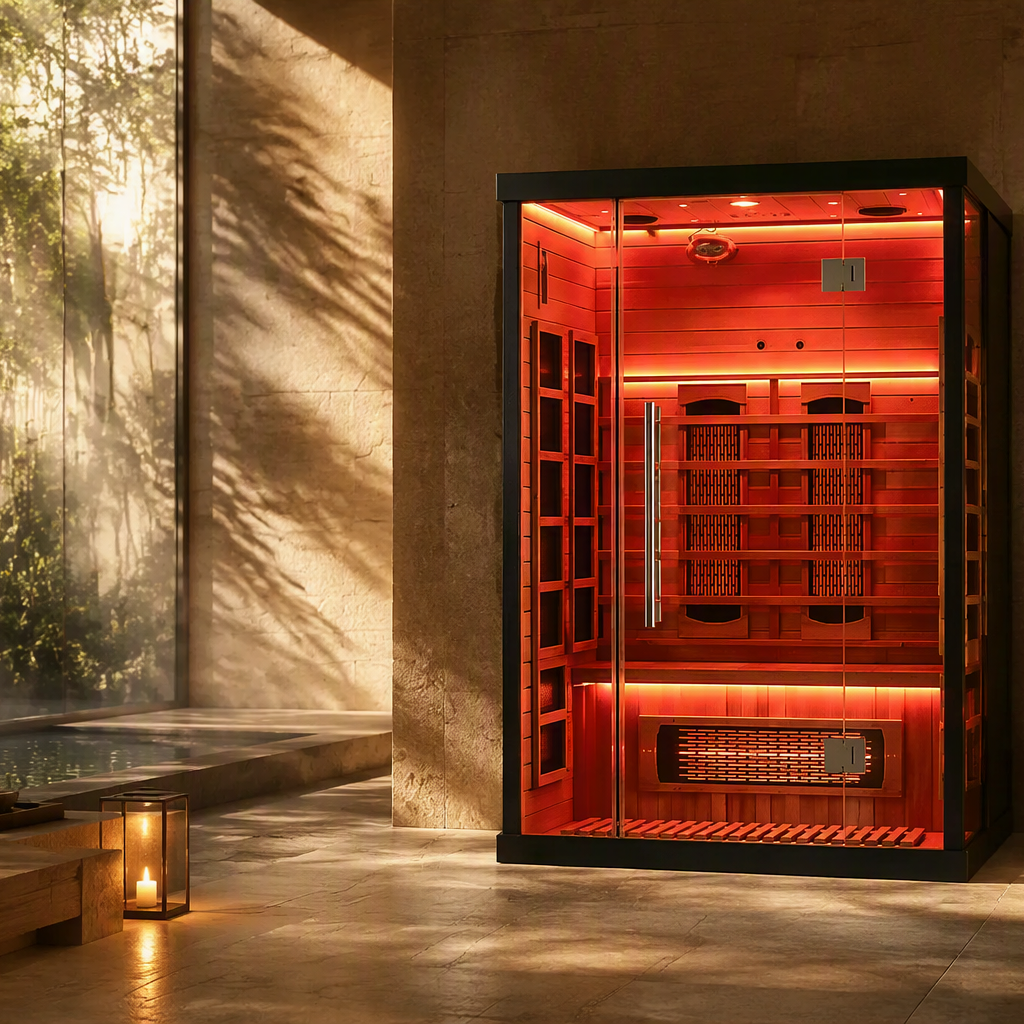 Solux Apex 2-Person Infrared Sauna | Full Spectrum & Far Infrared
