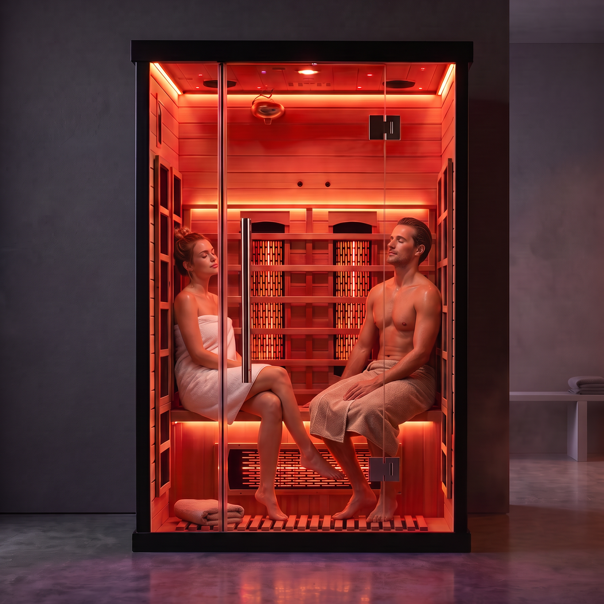 Solux Apex 2-Person Infrared Sauna | Full Spectrum & Far Infrared